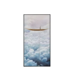 Obraz Cloud Boat 60 cm x 120 cm