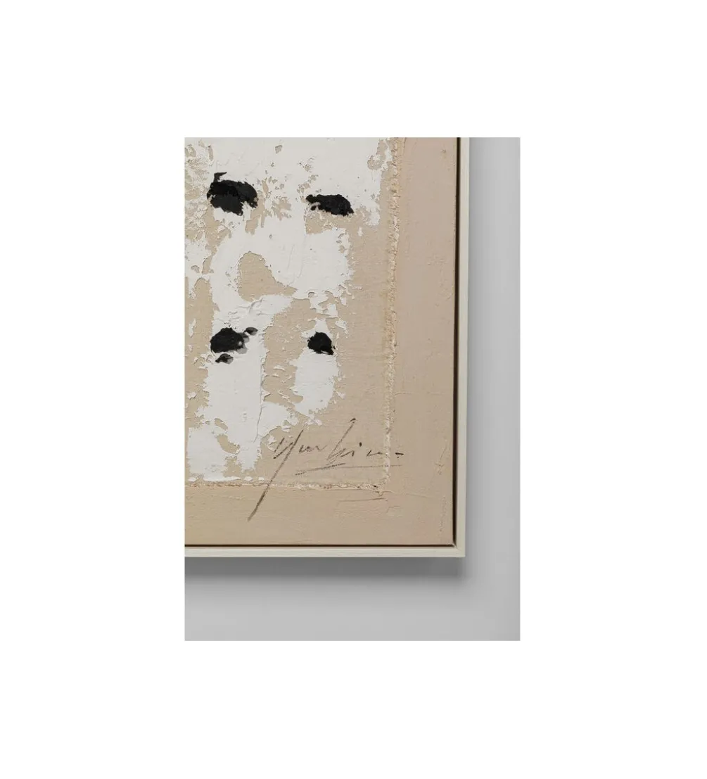 Obraz Creative Dots 120 cm x 120 cm naturalny