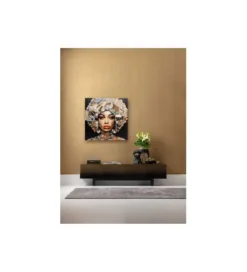 Obraz 3D GEO WOMEN 120 x 120 cm szklany