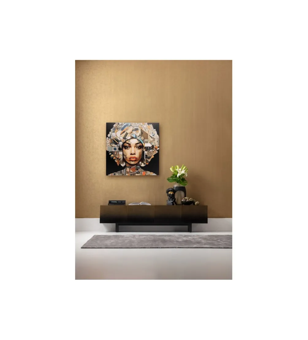 Obraz 3D GEO WOMEN 120 x 120 cm szklany
