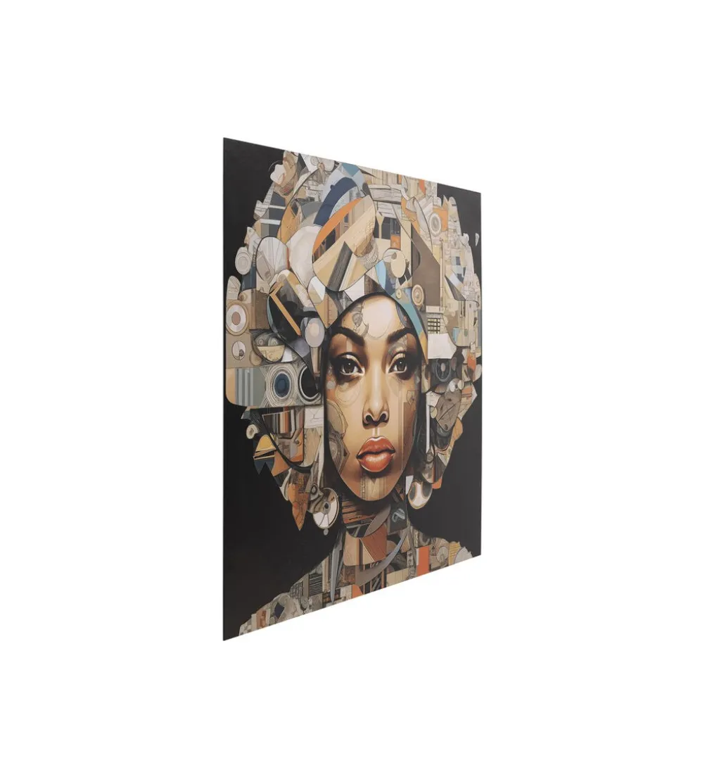Obraz 3D GEO WOMEN 120 x 120 cm szklany