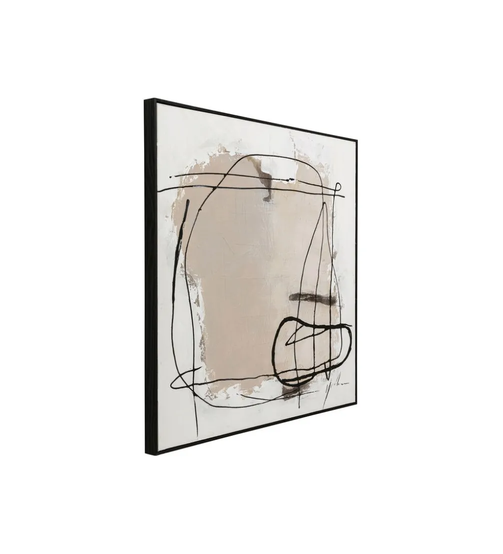 Obraz Dust Grey 100 cm x 100 cm