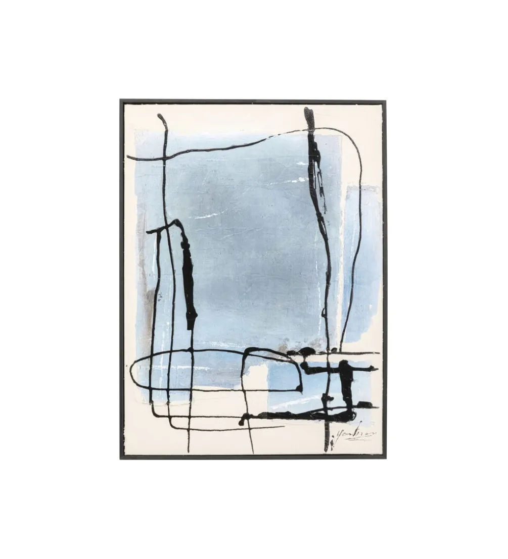 Obraz DUSTE BLUE 55 x 75 cm