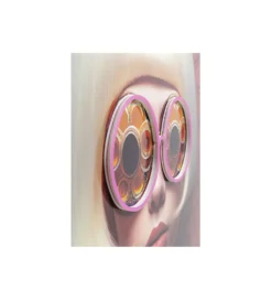 Obraz FANCY BLONDE LADY LED 75 x 55 cm