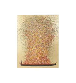 Obraz FLOWER BOAT GOLD PINK 40 x 50 cm