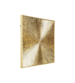 Obraz ILLUMINO 80 x 80 cm złoty