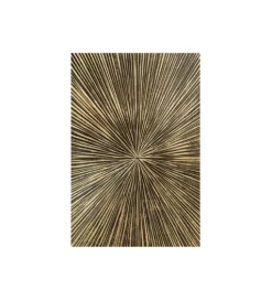 Obraz ILLUMINO 120 x 120 cm złoty