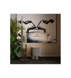 Obraz OLDRIMER BACK 160 x 120 cm srebrny