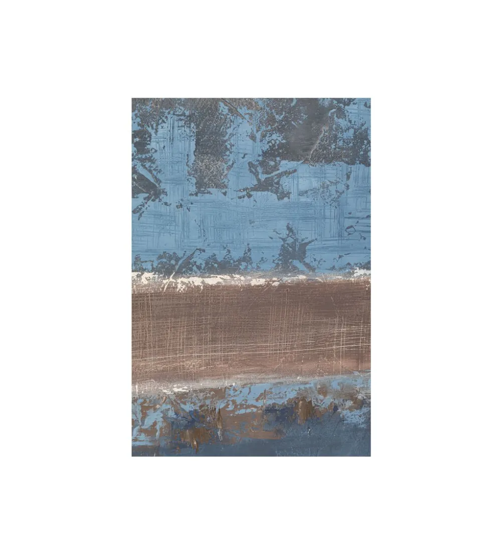 Obraz Silence Blue 120 cm x 120 cm