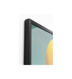 Obraz SUN HAT WOMAN LED 80 x 80 cm żółty