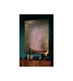 Obraz Touched Flower Boat Gold Pink 120 x 160cm