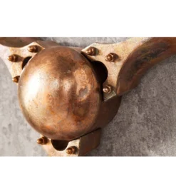 Ozdoba Ścienna Mystic Screw III 90 Cm Miedziana