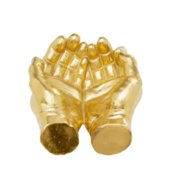 Ozdoba HAND 30 cm złoty