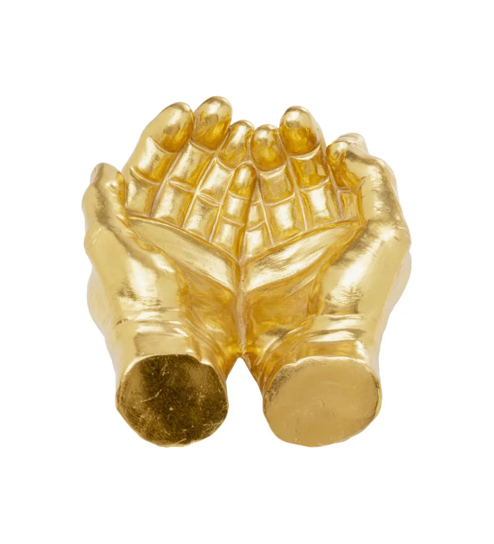 Ozdoba HAND 30 cm złoty