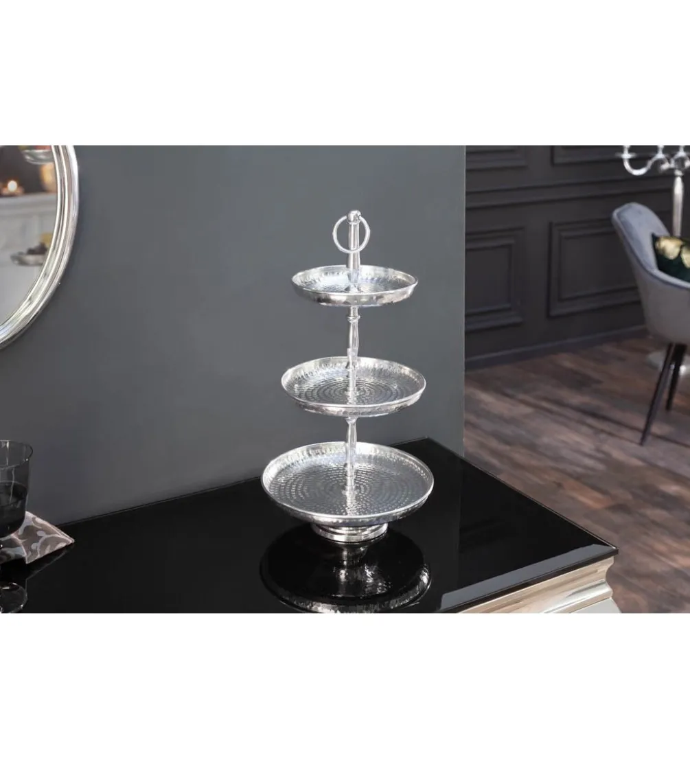 Patera ORIENT 50 Cm Srebrna