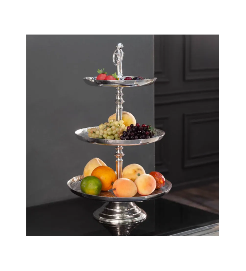 Patera ORIENT 50 Cm Srebrna