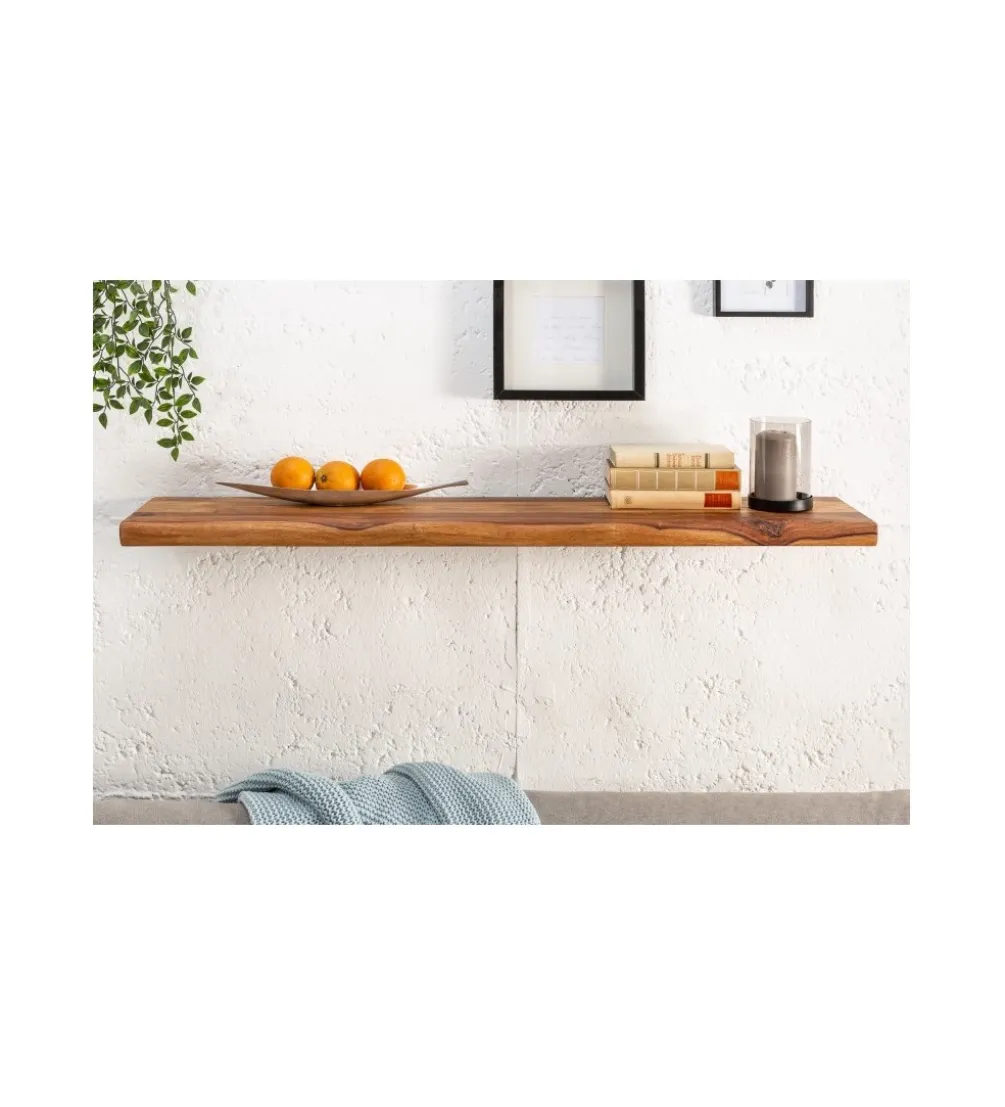 Półka ścienna FOX 115 cm drewmo Sheesham