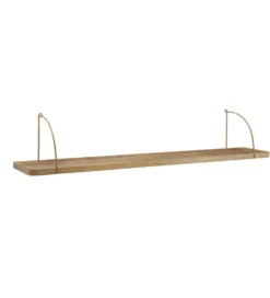 Półka ścienna FREJA 100 cm drewno mango