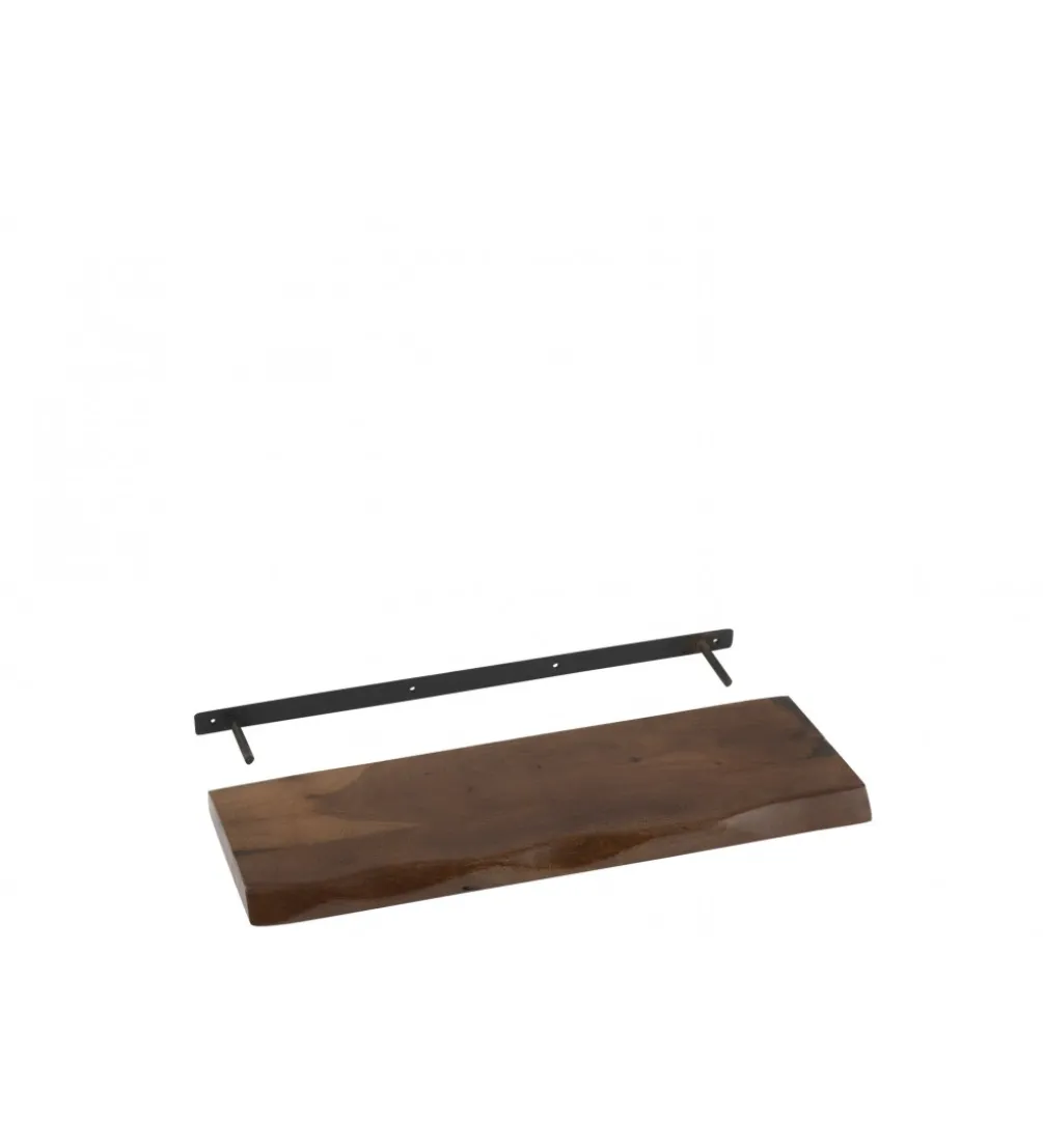 Półka GERARD 70 cm drewno akcja brązowa