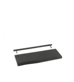Półka GERARD 70 cm drewno mango czarna