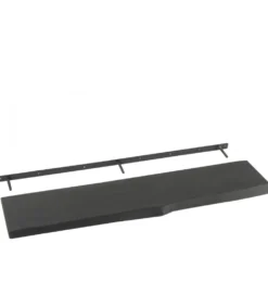 Półka GERARD 115 cm drewno mango czarna