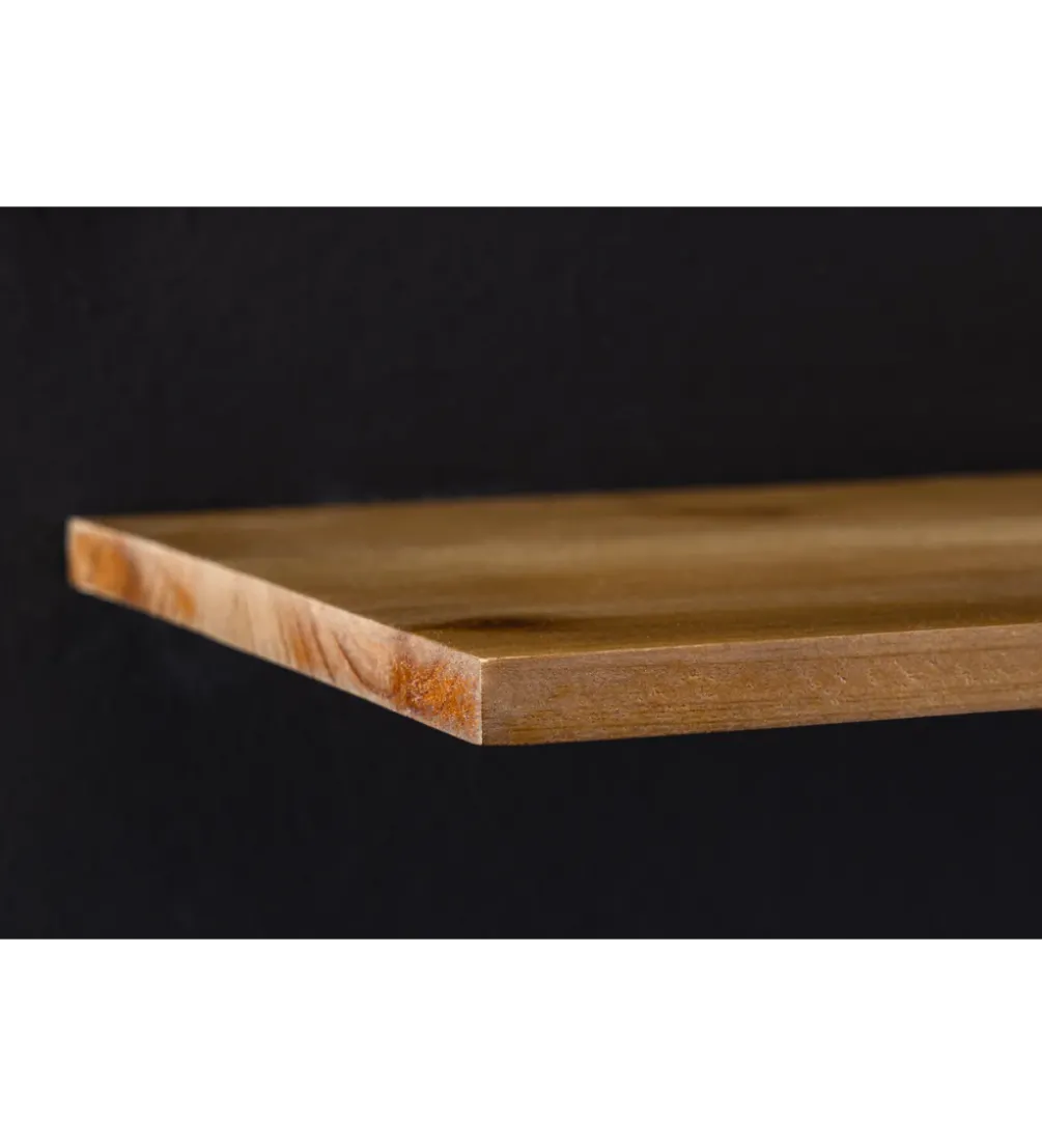Półka HERITAGE 75 cm złota drewno sosny