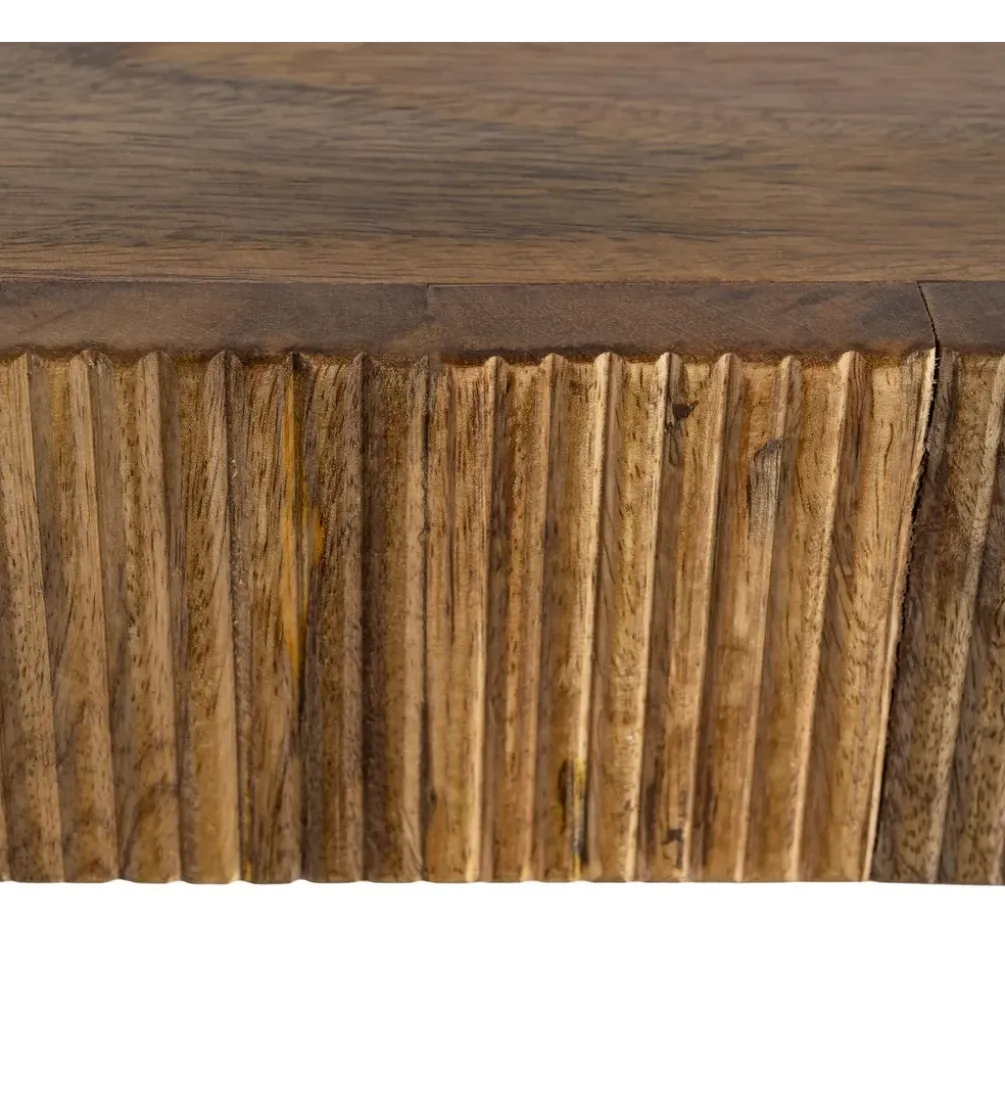 Półka MIELO 55 cm drewno mango