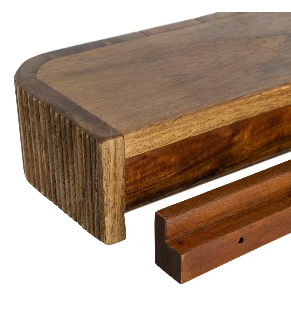 Półka MIELO 55 cm drewno mango