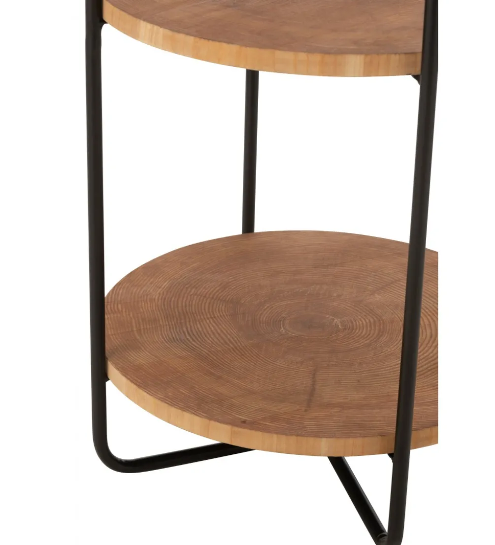Półka VONI 43 cm w optyce drewna