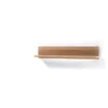 Półka wisząca ESPERO 124 cm Dąb Sękaty W Kolorze Bianco