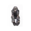 Podpory na książki Monkey set 2 ciemnobrązowe