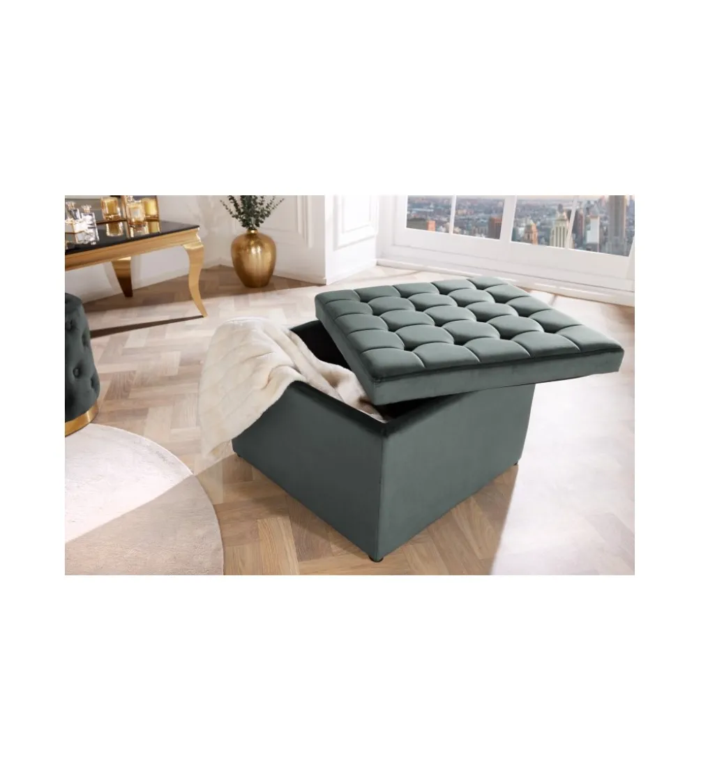 Pufa ALETTA 60 cm szara