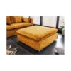 Pufa HEAVENLY Heaven 100 cm musztardowa