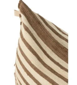 Pufa Leżak STIPERS białobrązowa