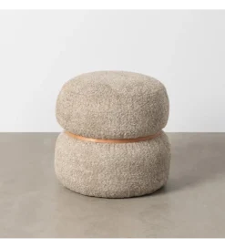 Pufa LEGANTO 45 cm szara