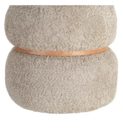 Pufa LEGANTO 45 cm szara