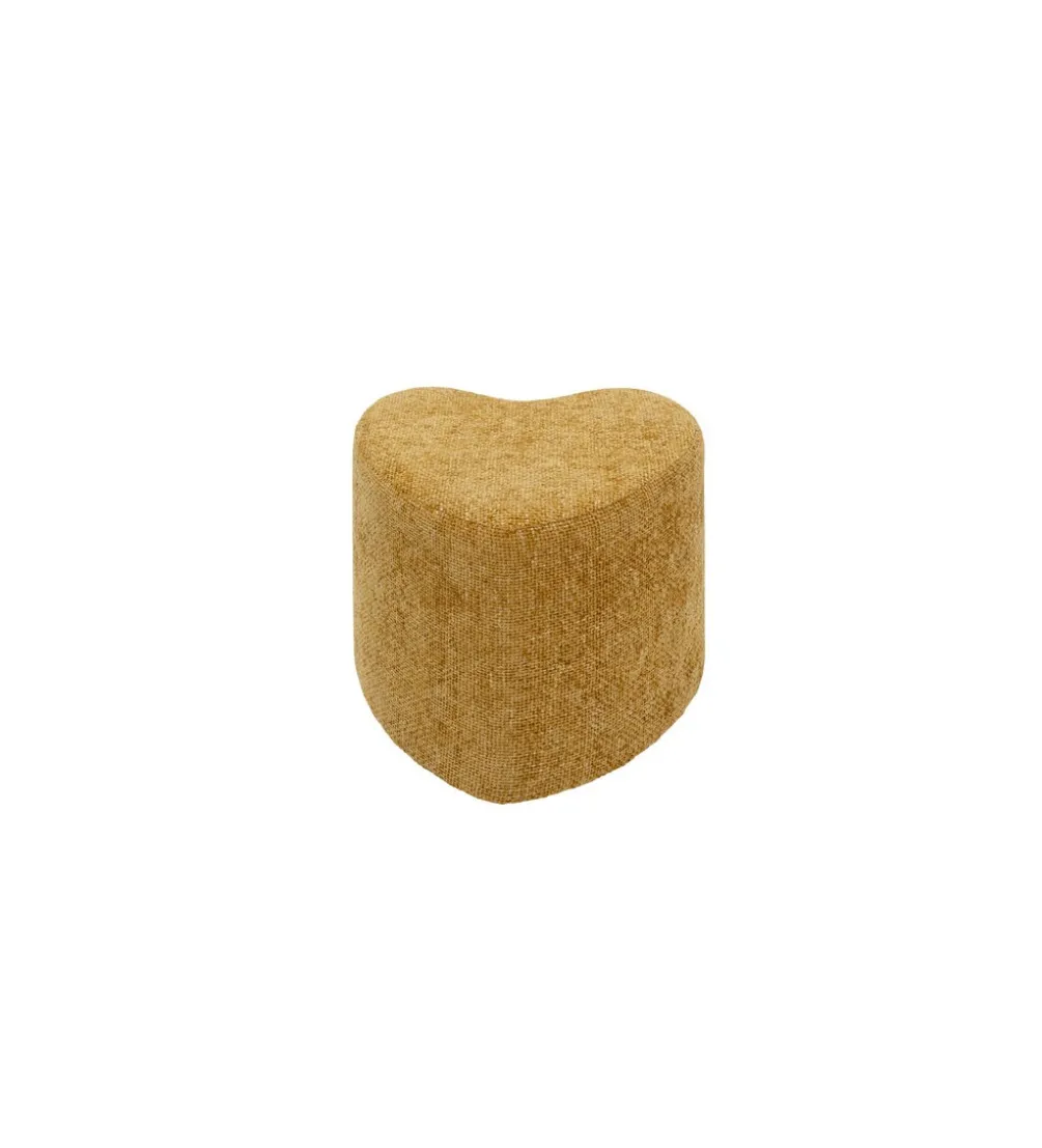 Pufa LOVELY 36 x 34 cm żółta
