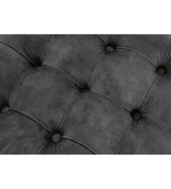 Pufa MODERN BAROCK STORAGE 50 cm welur szary