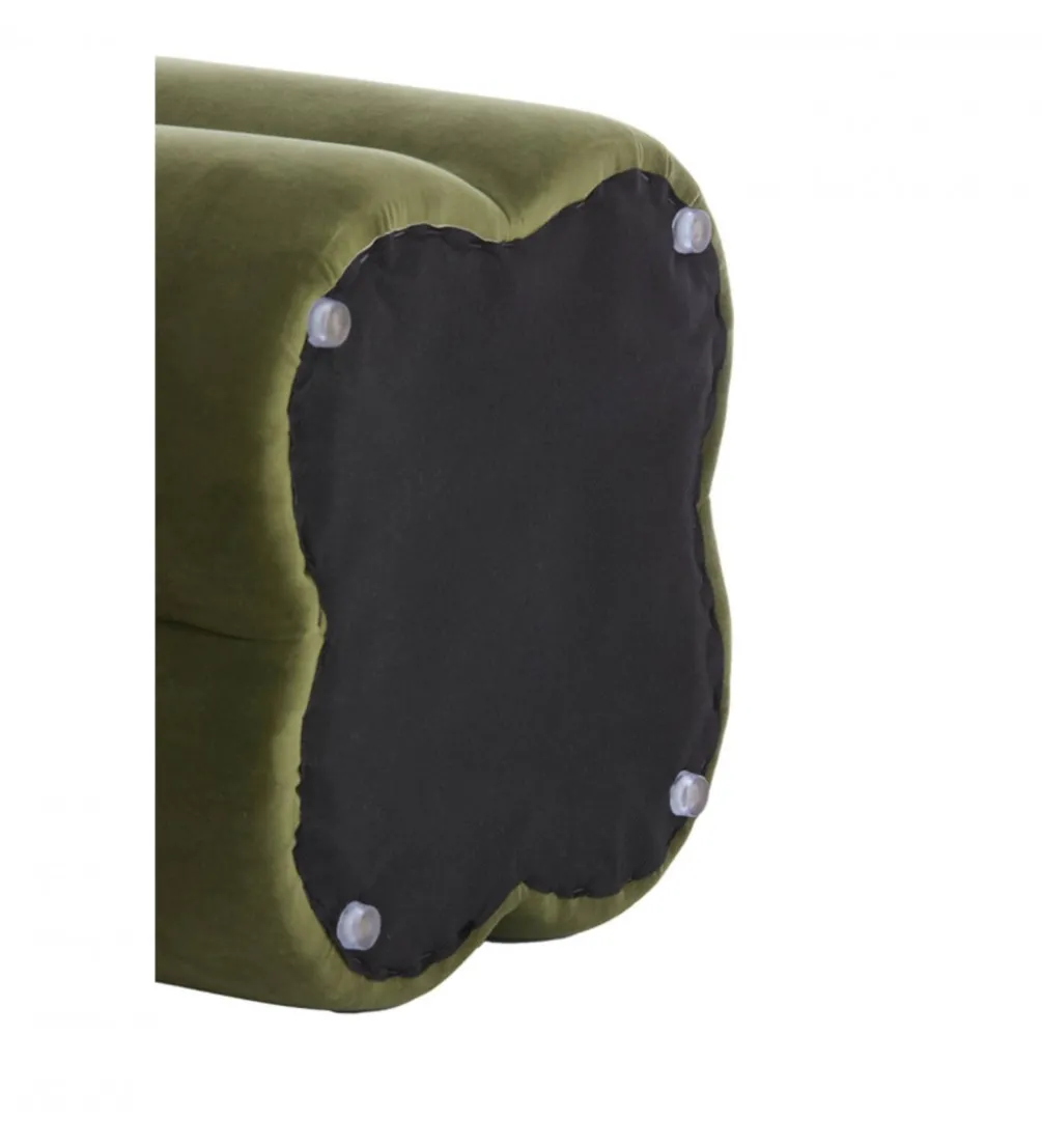 Pufa NALANI 45 cm zielona