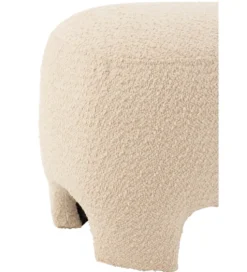 Pufa PARCO 55 cm beżowa