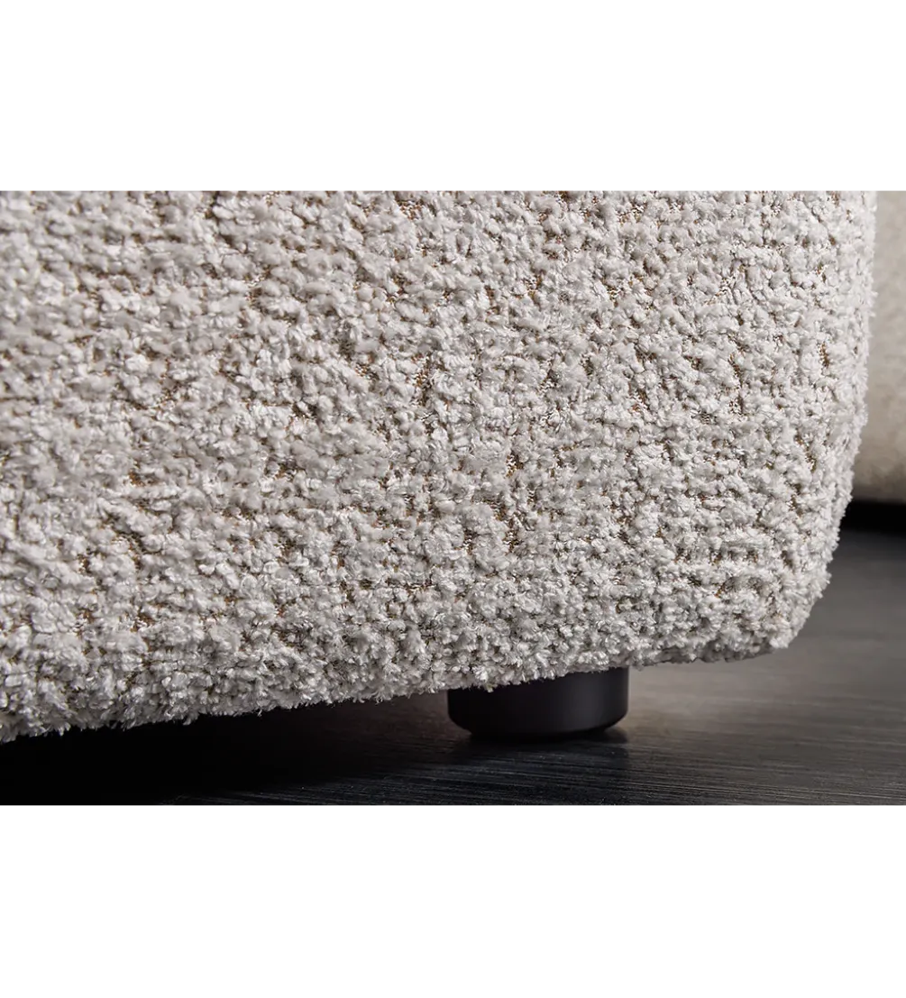 Pufa ROYAL 120 cm bouclé szampański beżowy