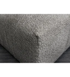 Pufa ROYAL 120 cm bouclé szara