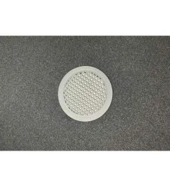 Pufa VOGUE 40 cm z schowkiem welwet brązowy miedziany