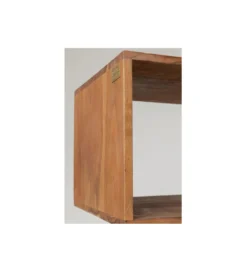 Regał AUTHENTICO ZICK ZACK 100 x 180 cm naturalny drewno mango
