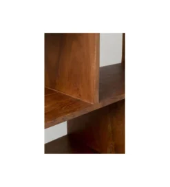Regał AUTHENTICO ZICK ZACK 100 x 180 cm naturalny drewno mango