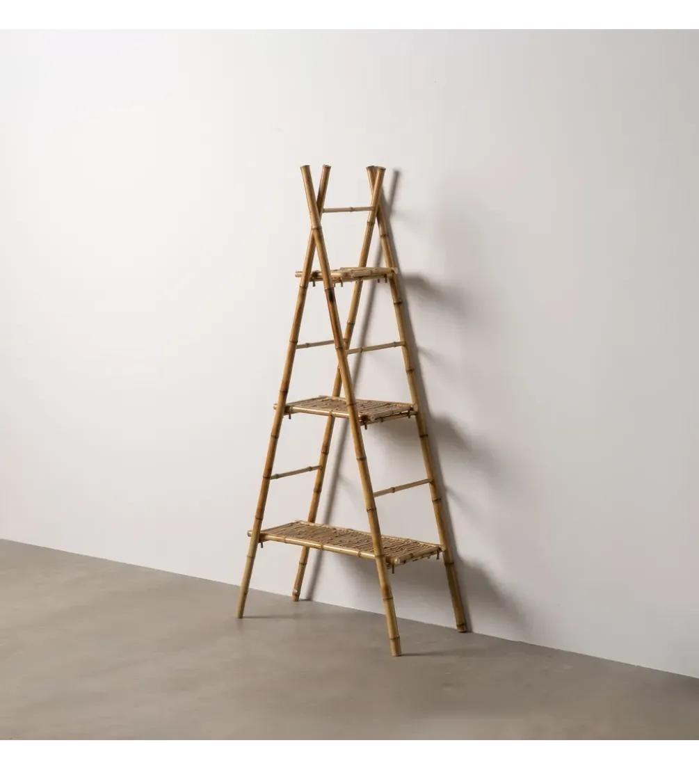 Regał BAMBÚ 78 cm bambus