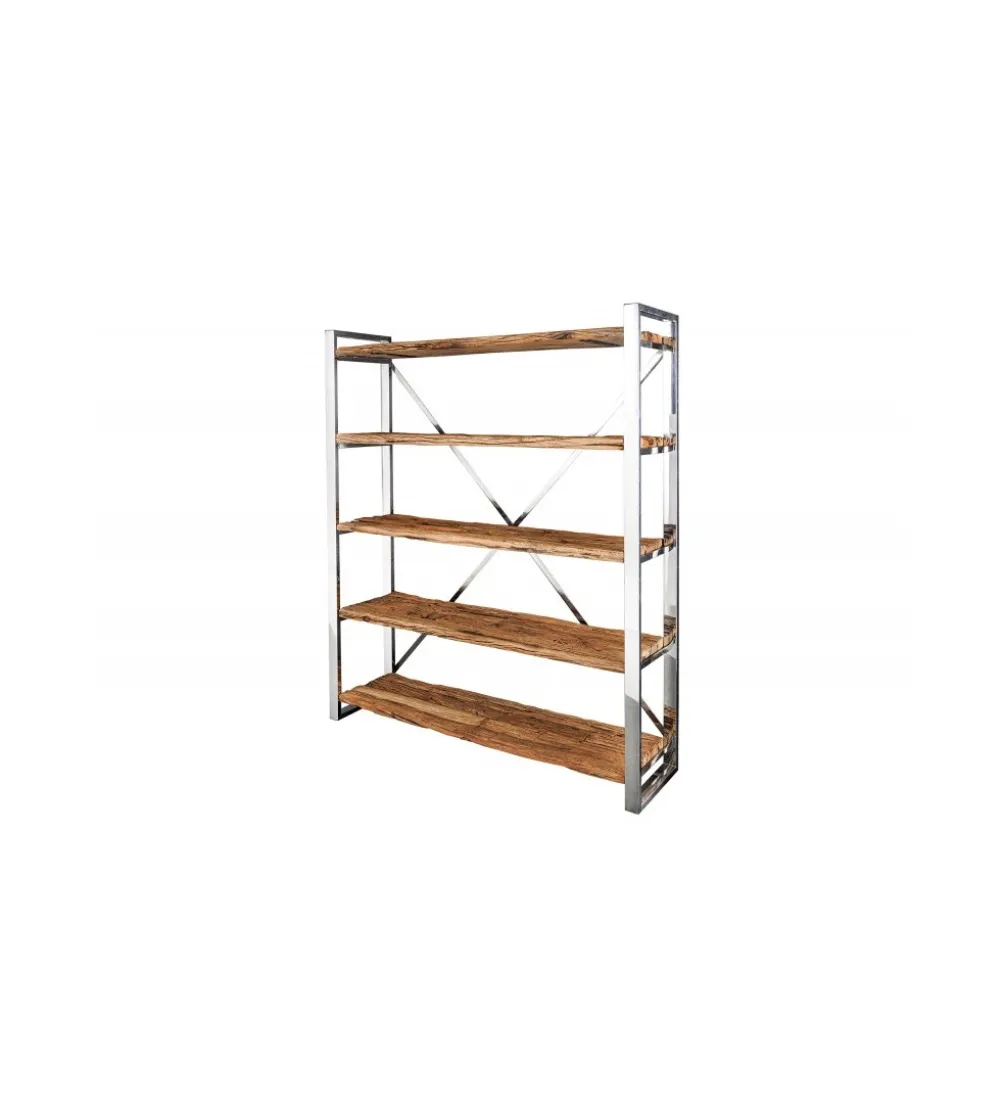 Regał Barracuda 141 cm drewno teak