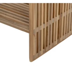 Regał BELLAMONTE 86 cm drewno teak naturalny