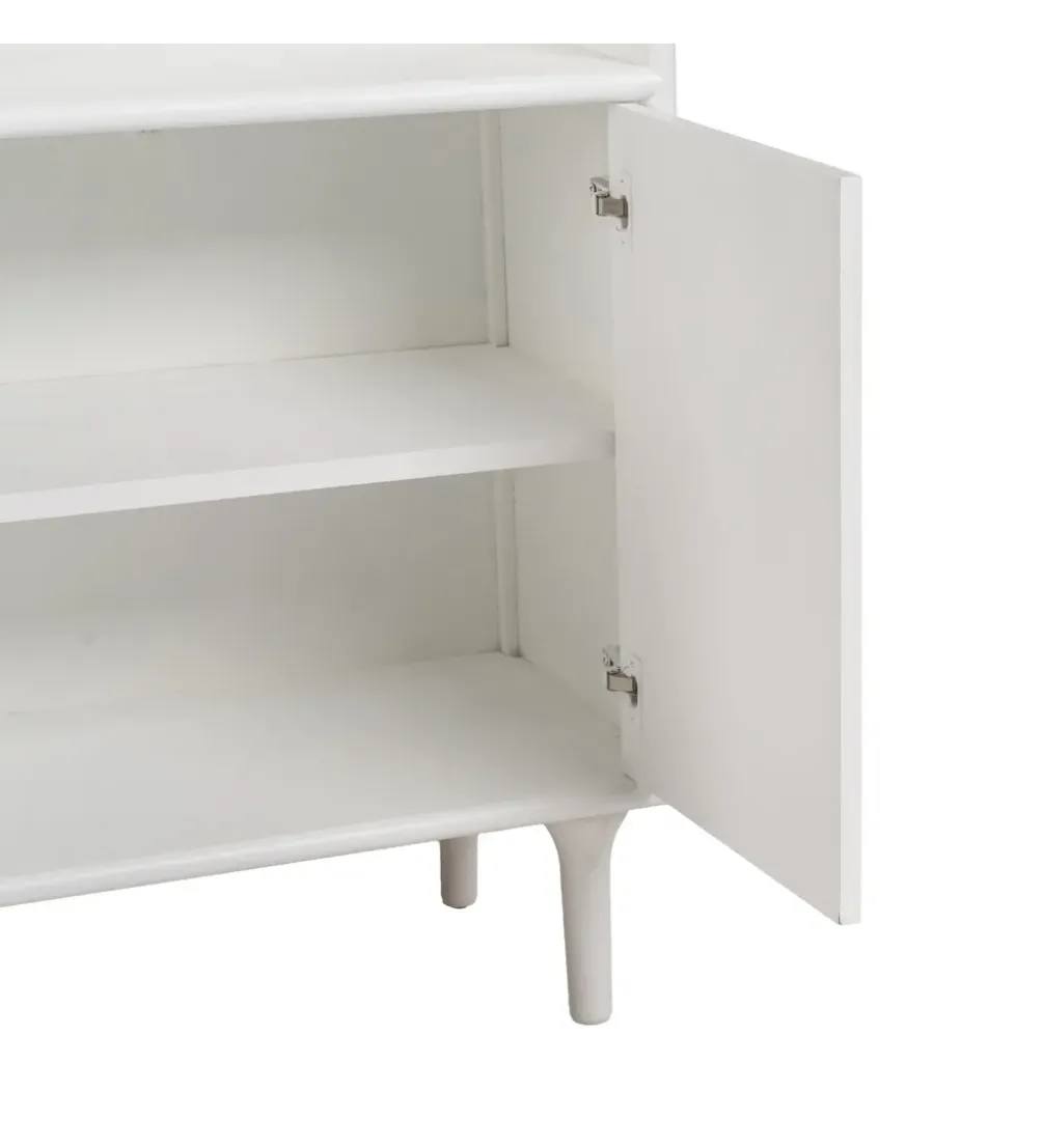 Regał BERET 80 cm drewno jodłowe biała