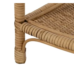 Regał BLUKI 90 cm ratan naturalny